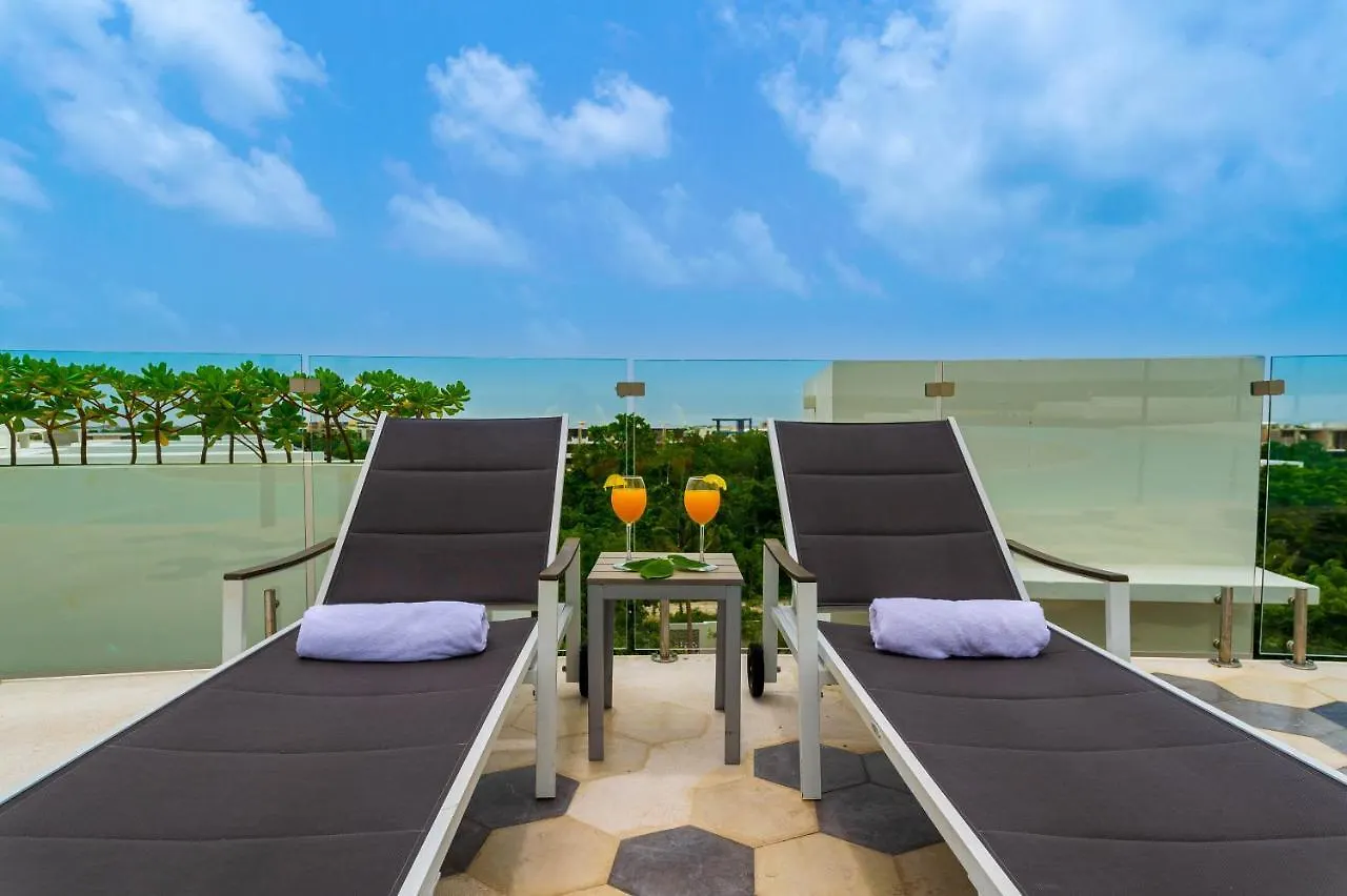 Studio All-Inclusive Gym-Pool 360º-Scooter-Bicycle-Breakfast-Exclusive Benefits Services By Sandy Powerful Тулум